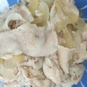 めんつゆで簡単☆豚丼